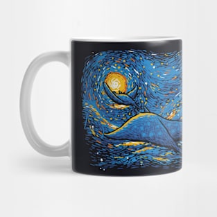 Starry Sky Sea Manta Ray by Tobe Fonseca Mug